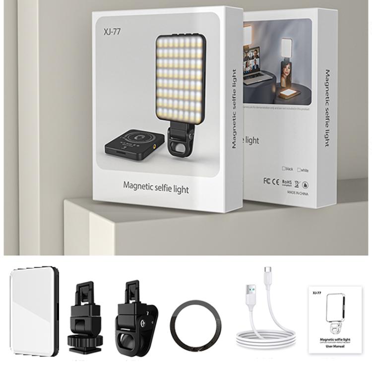 128LEDs Magnetic Selfie Light LED Fill Light for Video Conferencing, Live Streaming, Cameras, Phones & Laptops