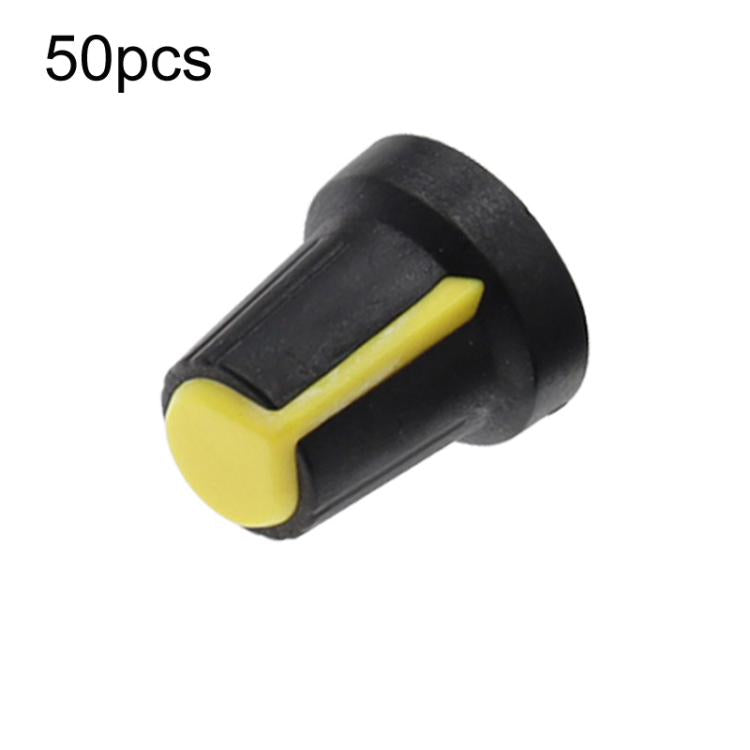 50pcs AG2 Switch Cap Knob Cover For Splined Shaft Potentiometer