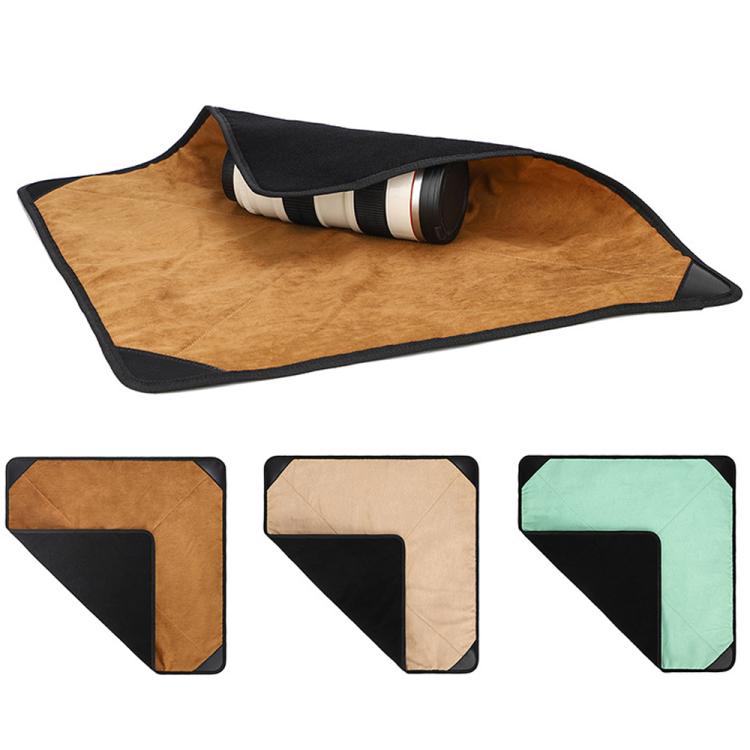 Multipurpose Camera Wrap Cloth Self-Adhesive Storage Bag For Lenses, Gimbals & Tablet Devices, L Brown, L Khaki, L Cyan, S Brown, S Khaki, S Cyan