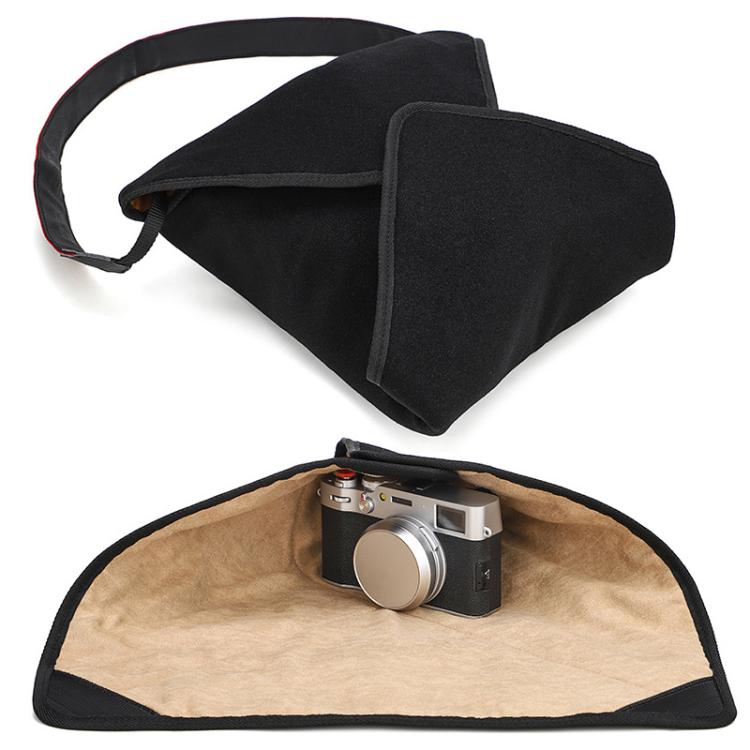 Multipurpose Camera Wrap Cloth Self-Adhesive Storage Bag For Lenses, Gimbals & Tablet Devices, L Brown, L Khaki, L Cyan, S Brown, S Khaki, S Cyan