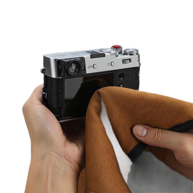 Multipurpose Camera Wrap Cloth Self-Adhesive Storage Bag For Lenses, Gimbals & Tablet Devices, L Brown, L Khaki, L Cyan, S Brown, S Khaki, S Cyan