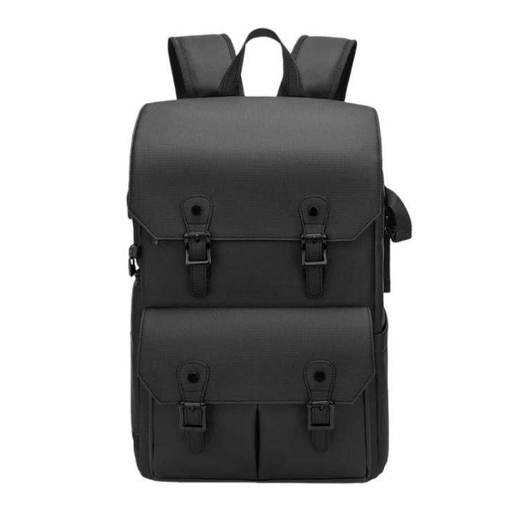 AK818 Waterproof Anti-Theft Dual-Shoulder Camera Bag Large-Capacity Photography Backpack