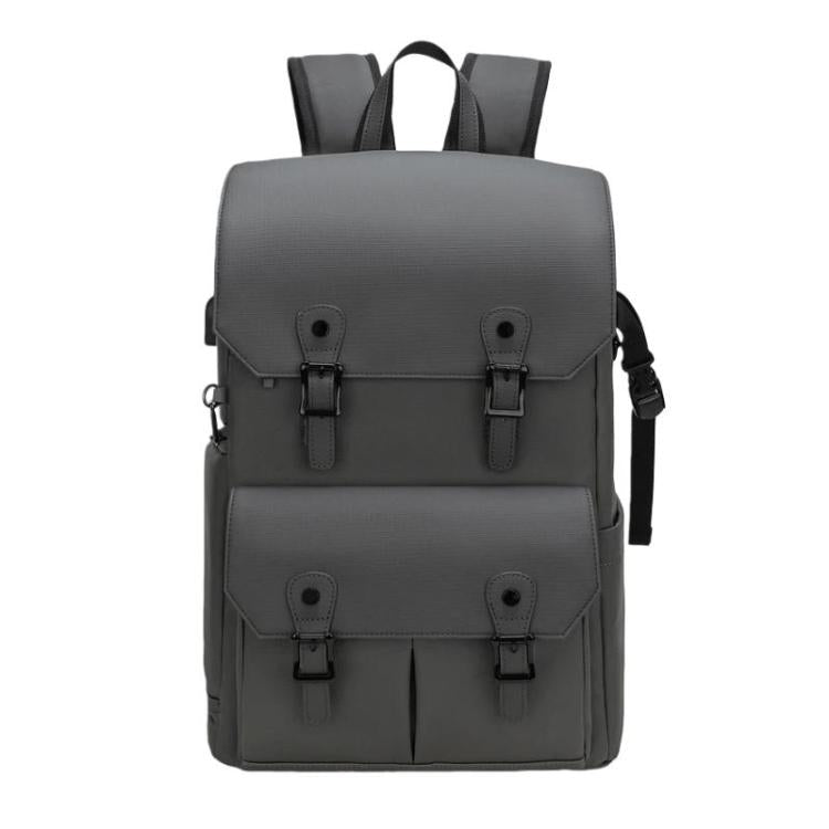 AK818 Waterproof Anti-Theft Dual-Shoulder Camera Bag Large-Capacity Photography Backpack