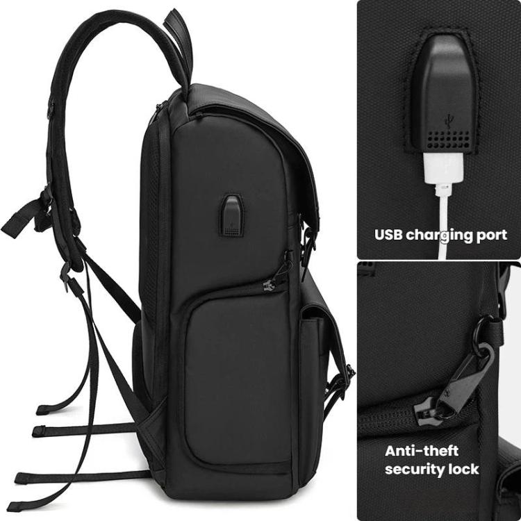 AK818 Waterproof Anti-Theft Dual-Shoulder Camera Bag Large-Capacity Photography Backpack