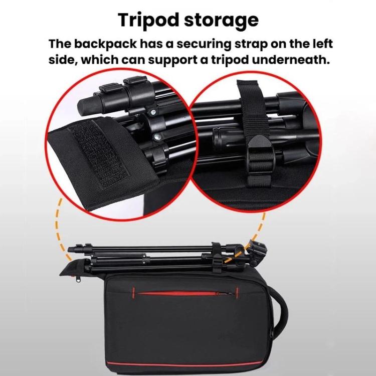 Waterproof Large-Capacity DSLR Camera Backpack Multi-Functional Lightweight Casual Bag, Waterproof Casual Bag