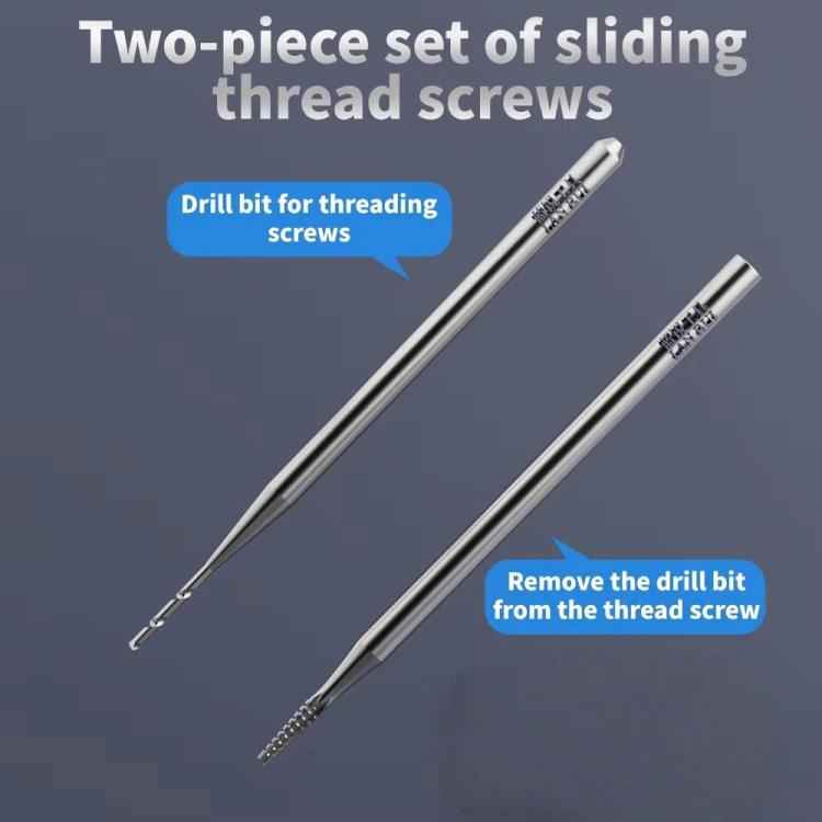 LAN RUI U8S Alloy Piercingand Sliding Drill Bit Kit, With Knife handle, With Grinding Pen