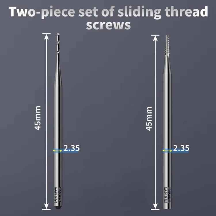 LAN RUI U8S Alloy Piercingand Sliding Drill Bit Kit, With Knife handle, With Grinding Pen