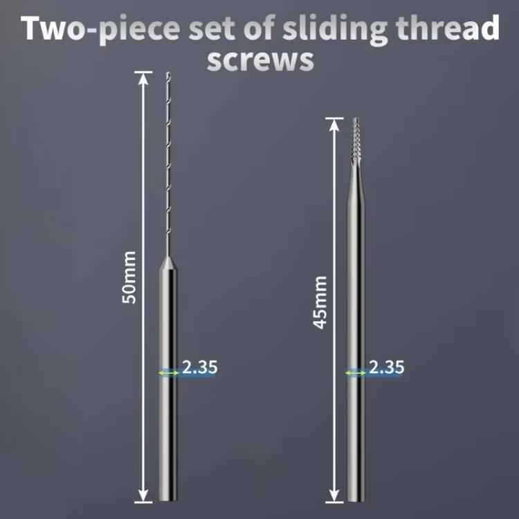 Alloy Piercingand Sliding Drill Bit Kit Precision Small Screw Removal Tool, LAN RUI U8, LAN RUI U8S