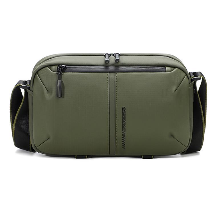 QISEMIAN Men Single Shoulder Camera Bag with Built-in Removable Dividers for Digital Equipment