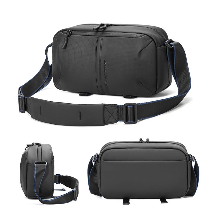 QISEMIAN Men Single Shoulder Camera Bag with Built-in Removable Dividers for Digital Equipment