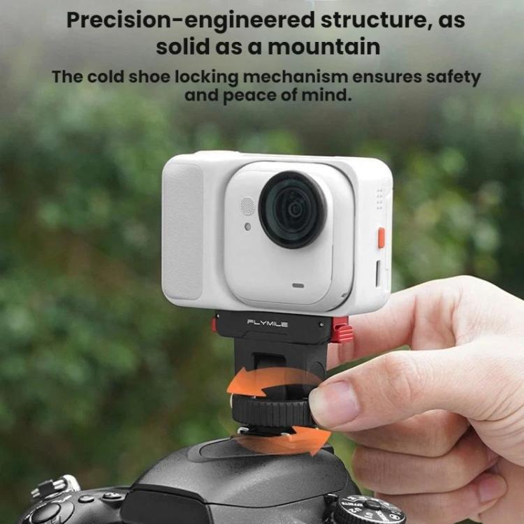 For Insta360 Go Ultra Flymile Magnetic Gimbal Quick Release Extension Base, GU017