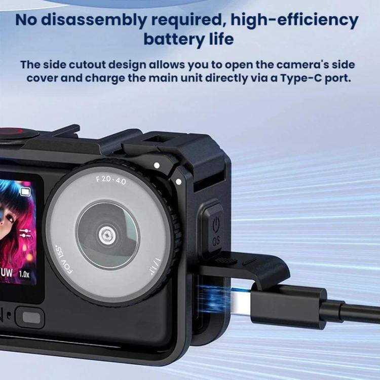 For DJI Osmo Action 6 Flymile Sports Camera Expansion Protective Case, AC6028