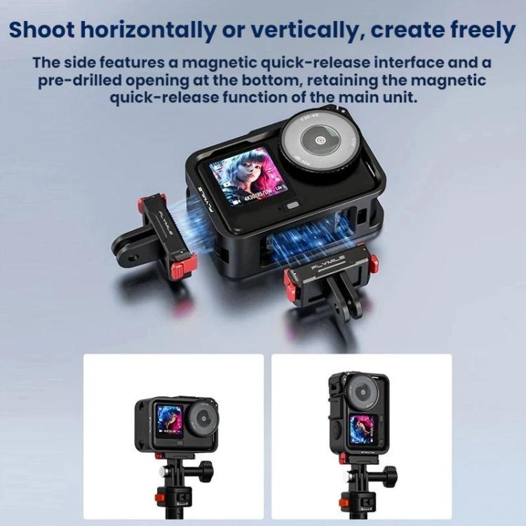 For DJI Osmo Action 6 Flymile Sports Camera Expansion Protective Case, AC6028