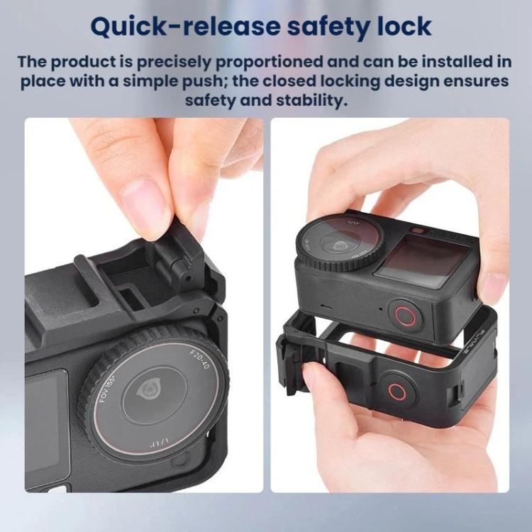 For DJI Osmo Action 6 Flymile Sports Camera Expansion Protective Case, AC6028