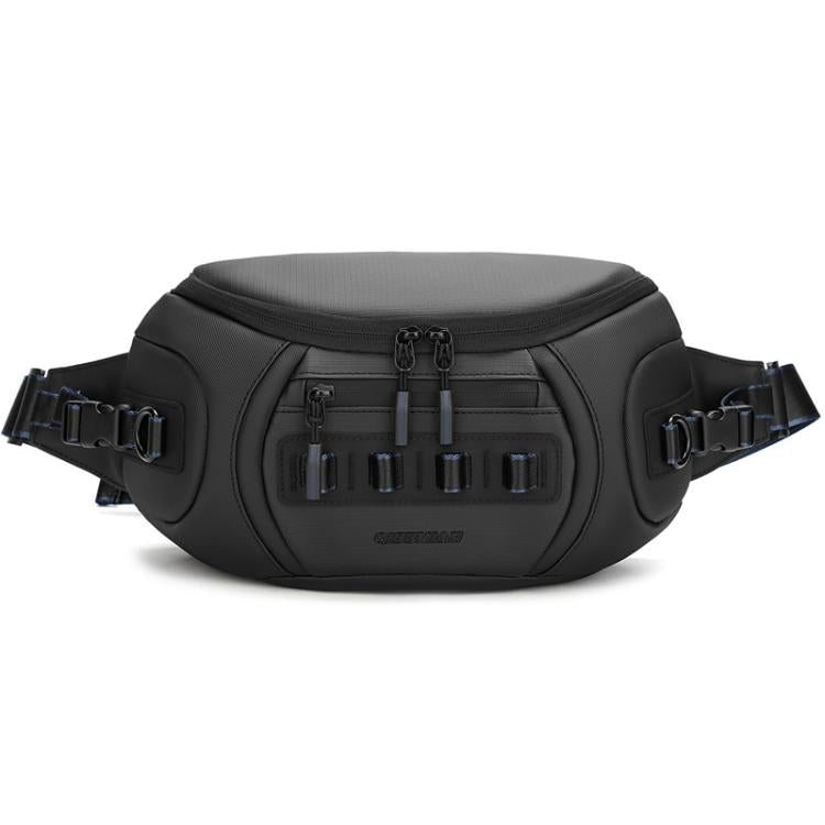 QISEMIAN Chest Shoulder Camera Bag For Men with Removable Dividers Urban Commute Messenger Bag