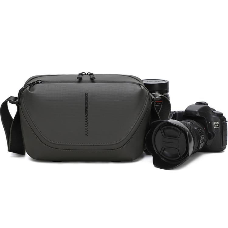 QISEMIAN All-in-One Mens Photography Sling Bag with Removable Camera Insert & Tripod Holder