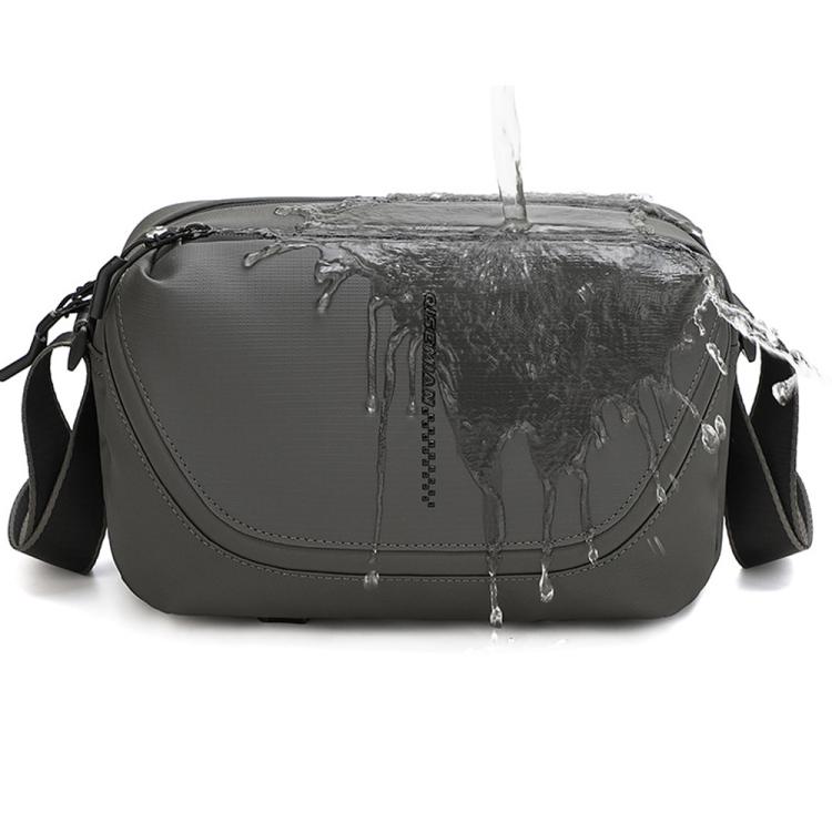 QISEMIAN All-in-One Mens Photography Sling Bag with Removable Camera Insert & Tripod Holder