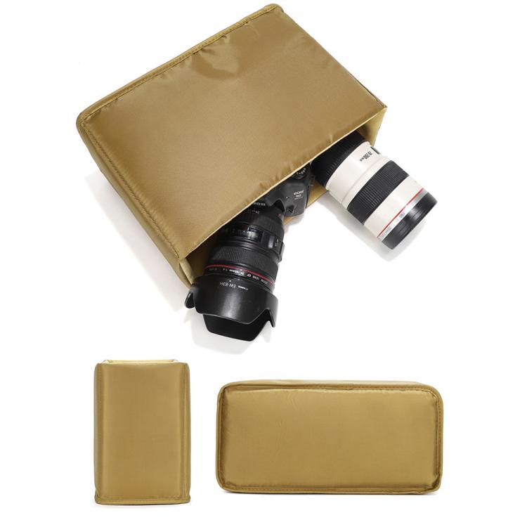 Protective Camera Insert With Movable Dividers For DSLR/Mirrorless Cameras, Fits Into Backpacks & Messenger Bags