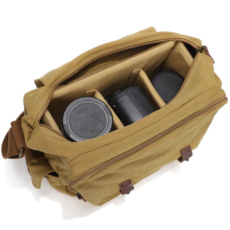 Protective Camera Insert With Movable Dividers For DSLR/Mirrorless Cameras, Fits Into Backpacks & Messenger Bags