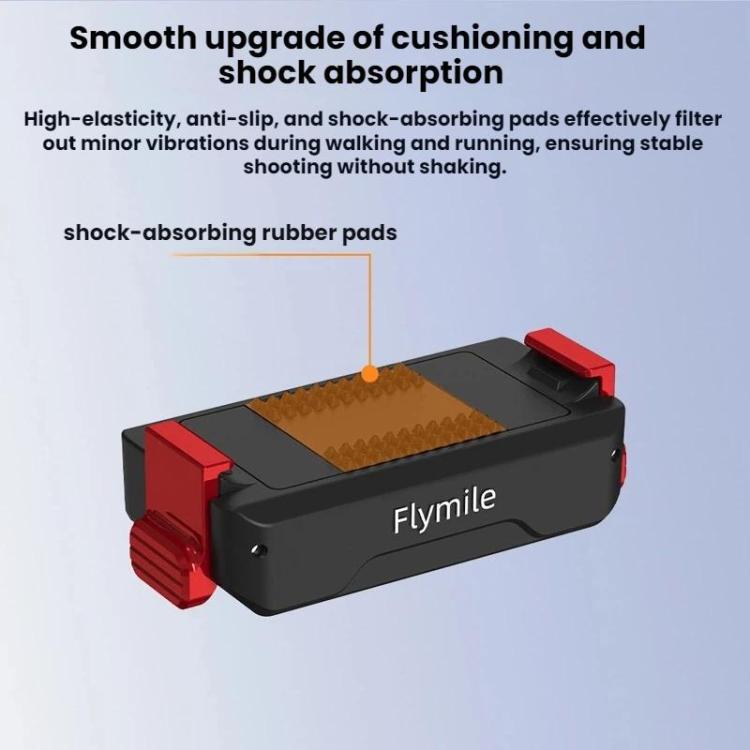 For DJI Osmo Action 3 / 4 / 5 Pro Flymile Magnetic Quick-Release Expansion Adapter Base, For DJI Osmo Action 3 / 4 / 5 Pro