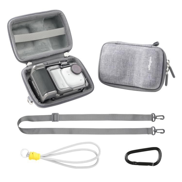 aMagisn Universal Case Bag For Action Camera Street Photography Grip Kit With Shoulder Strap