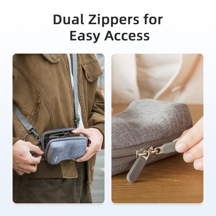 aMagisn Universal Case Bag For Action Camera Street Photography Grip Kit With Shoulder Strap