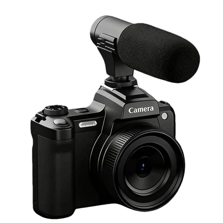 HD Retro Digital Camcorder Camera Portable Micro DSLR Camera, DC101 + Microphone, DC101 + Fill Light, DC101 + Microphone + Fill Light
