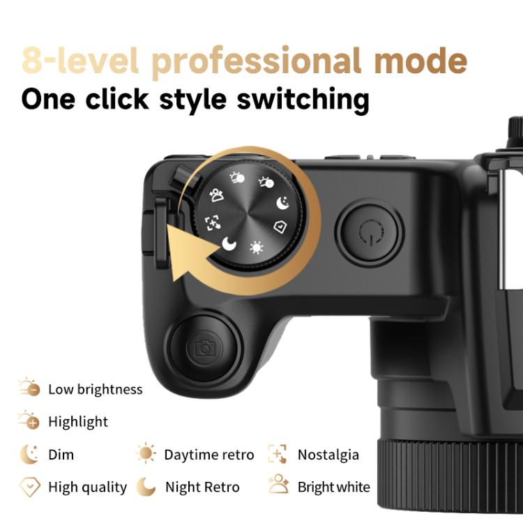 HD Retro Digital Camcorder Camera Portable Micro DSLR Camera, DC101 + Microphone, DC101 + Fill Light, DC101 + Microphone + Fill Light