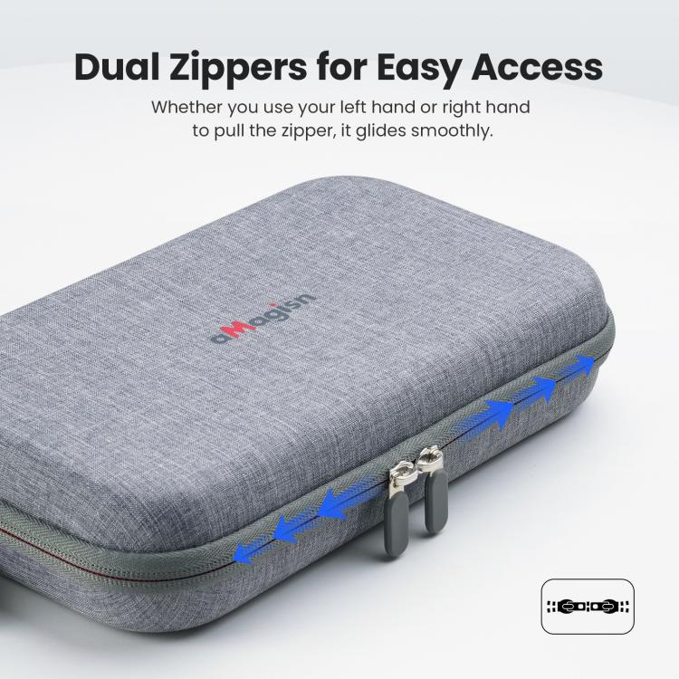 For DJI Osmo Action 6 aMagisn Medium Hard Shell Carrying Case with Removable Foam Insert, For DJI Osmo Action 6