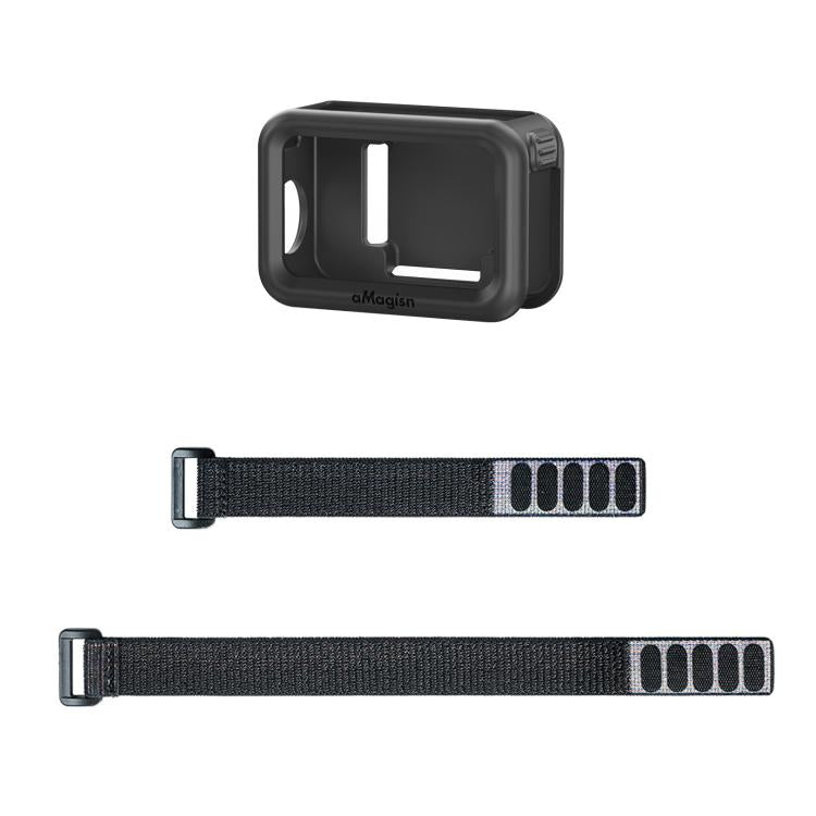 For DJI Osmo Nano Vision Dock aMagisn Silicone Case With Multifunctional Wrist Strap