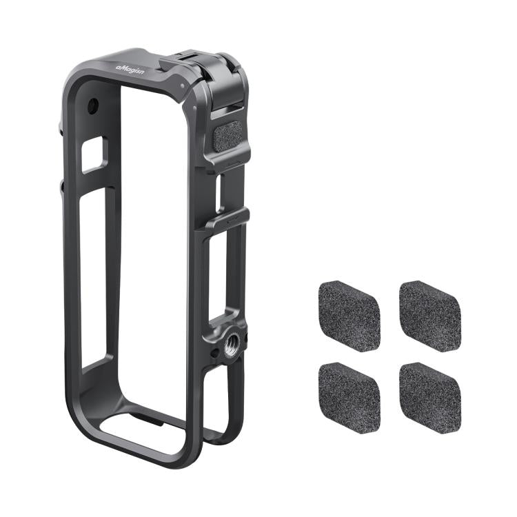 For Insta360 X4 Air AMagisn Camera Cage Plastic Expansion Frame With Windproof Foam