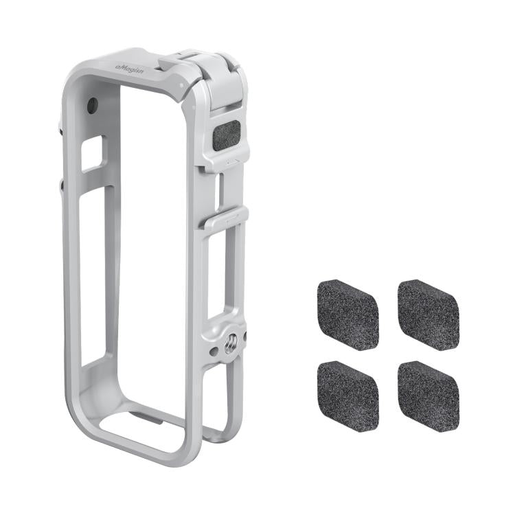 For Insta360 X4 Air AMagisn Camera Cage Plastic Expansion Frame With Windproof Foam