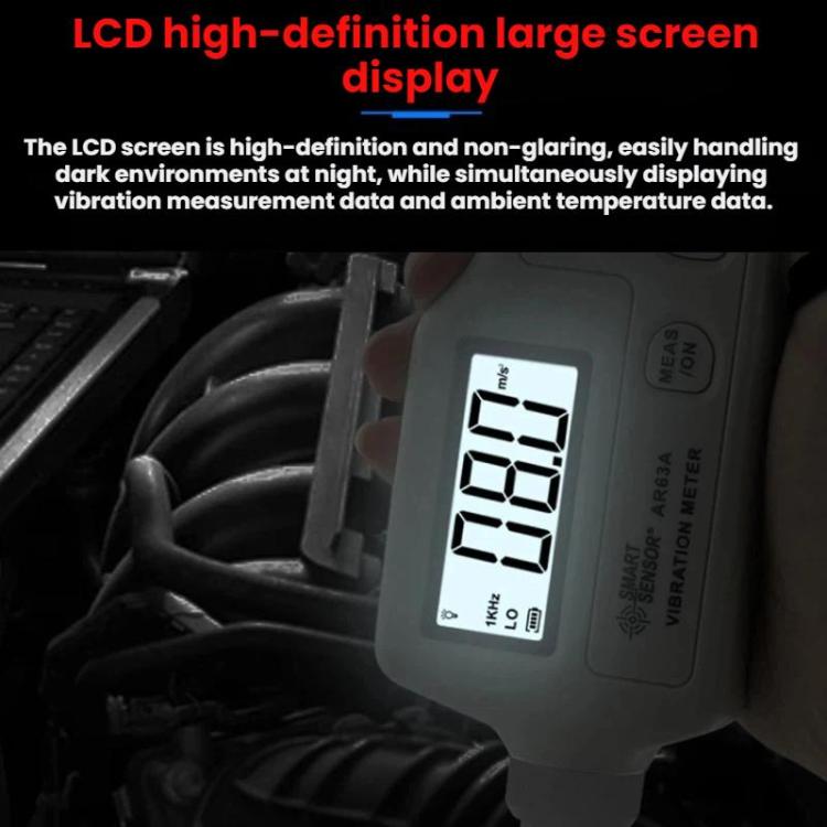 SMART SENSOR Portable Handheld Motor Vibration Analyzer, SMART SENSOR AS63A