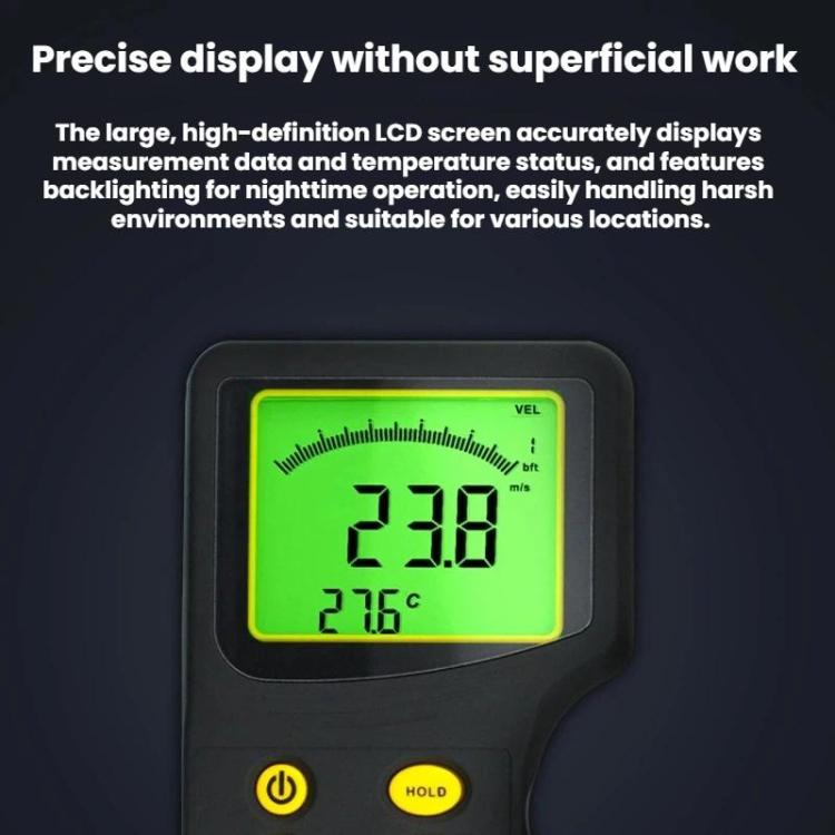 SMART SENSOR Anemometer With Carrying Toolbox, SmartSensor AR836+