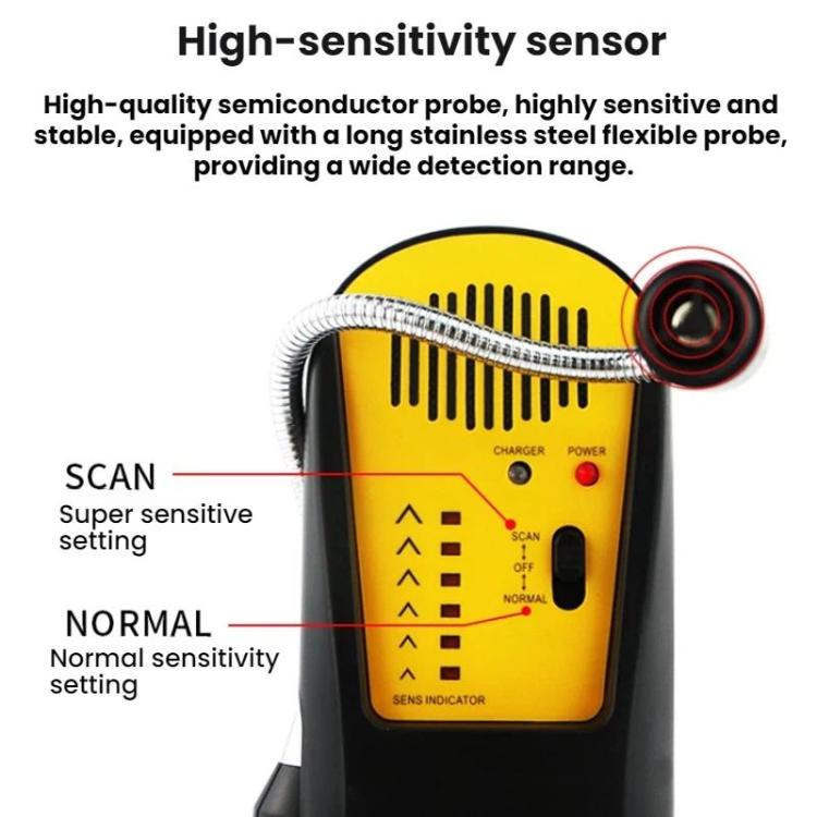 SMART SENSOR Air Conditioning Refrigerant Gas Leak Detector, SMART SENSOR AR5750A