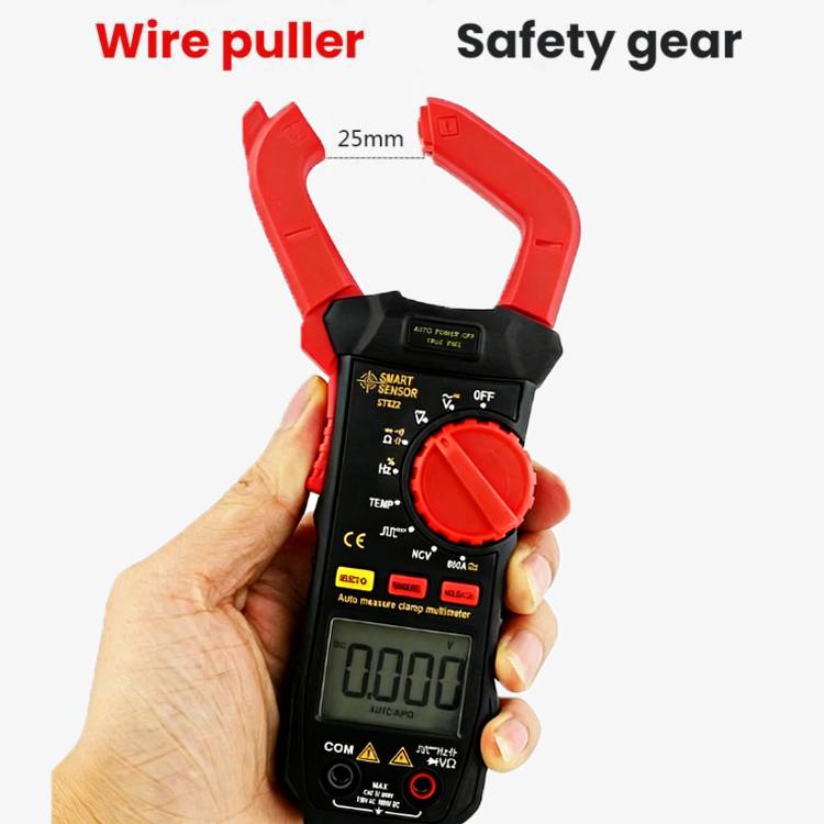 SMART SENSOR High-Precision Digital Display DC Clamp Multimeter, ST822