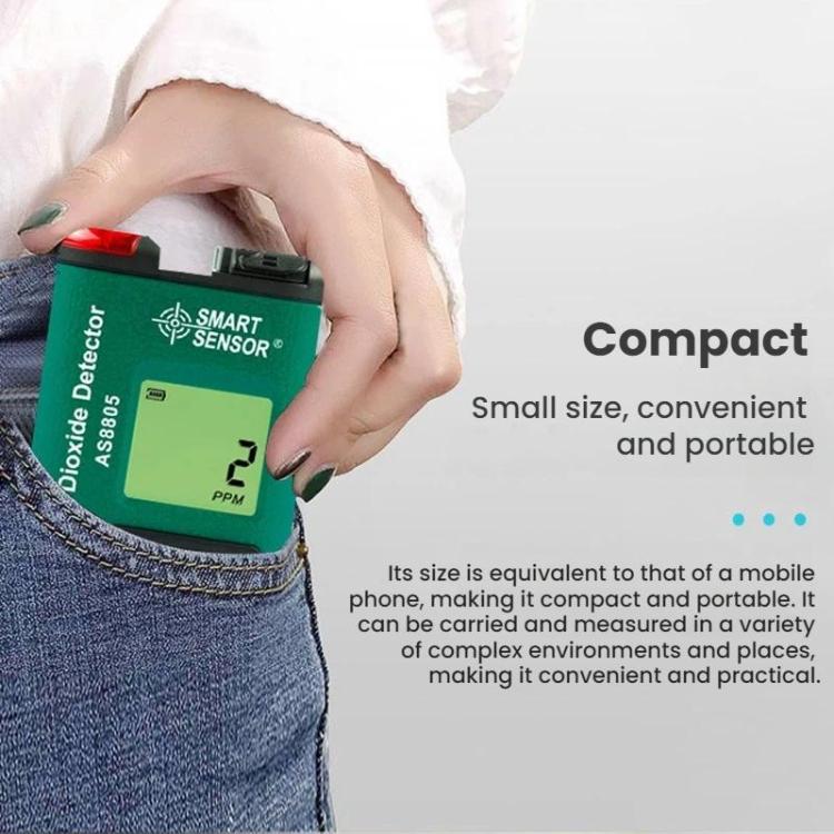 SMART SENSOR Sulfur Dioxide Gas Concentration Digital Display Detector, AS8805
