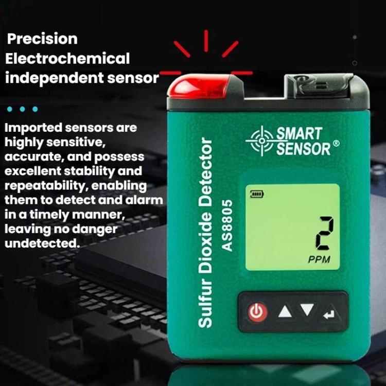 SMART SENSOR Sulfur Dioxide Gas Concentration Digital Display Detector, AS8805