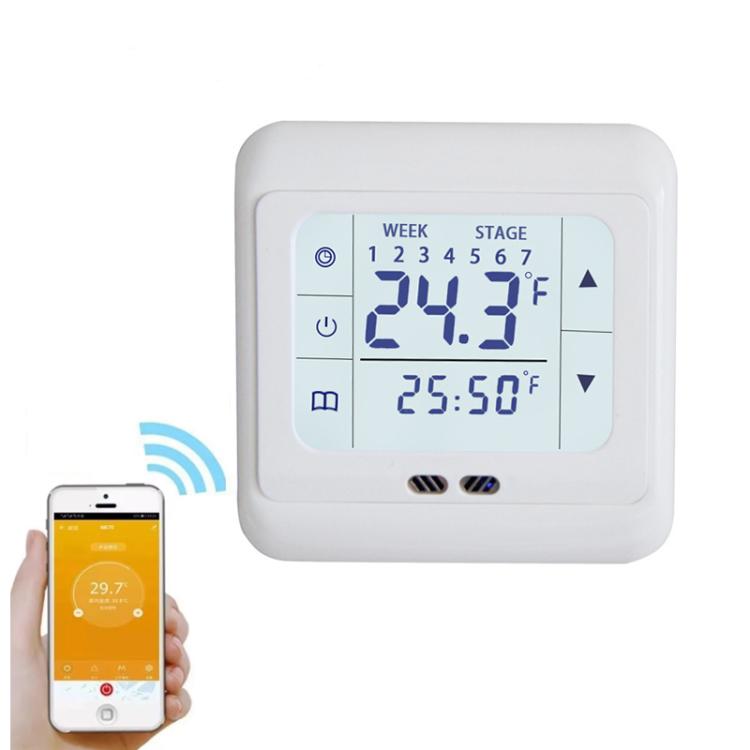 16A Floor Thermostat Underfloor Heating Temperature Regulator, No WiFi, WiFi Version