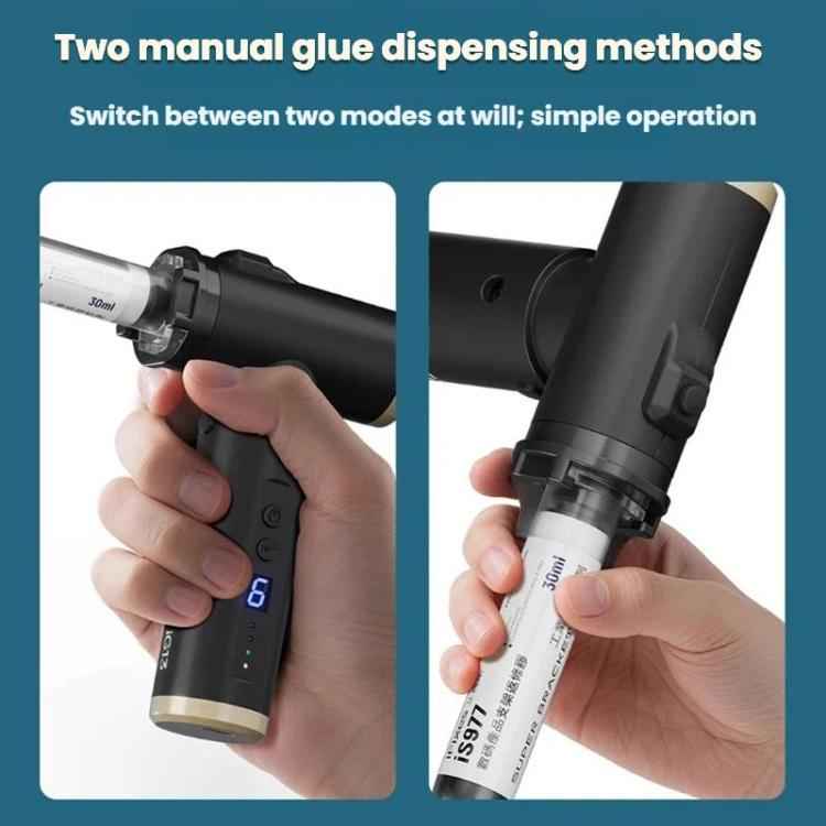Electric Portable Dispenser Syringe-Style Mobile Phone Repair Glue Booster, iG13