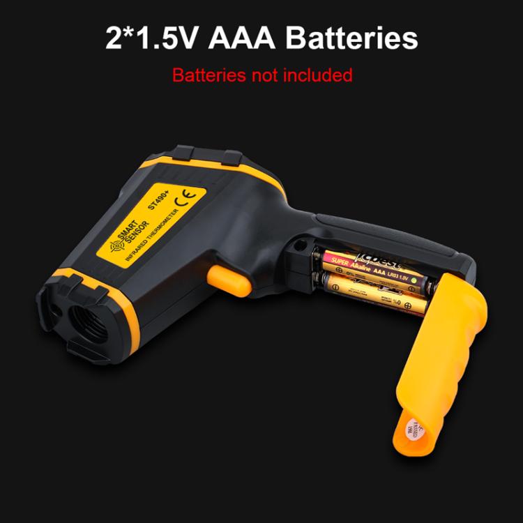 Industrial High-Precision Infrared Thermometer For Baking & Kitchen, SMART SENSOR ST490+