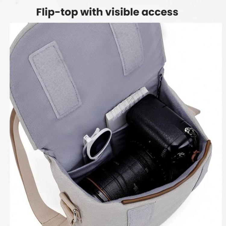 Single Shoulder Camera Bag Waterproof Vintage Universal Camera Crossbody Bag