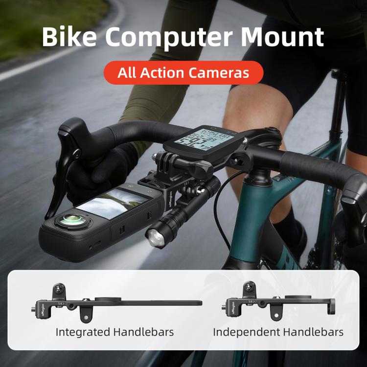 Action Camera Speedometer Cycling Mount, aMagisn BR01 Independent Handlebars, aMagisn BR02 Integrated Handlebars