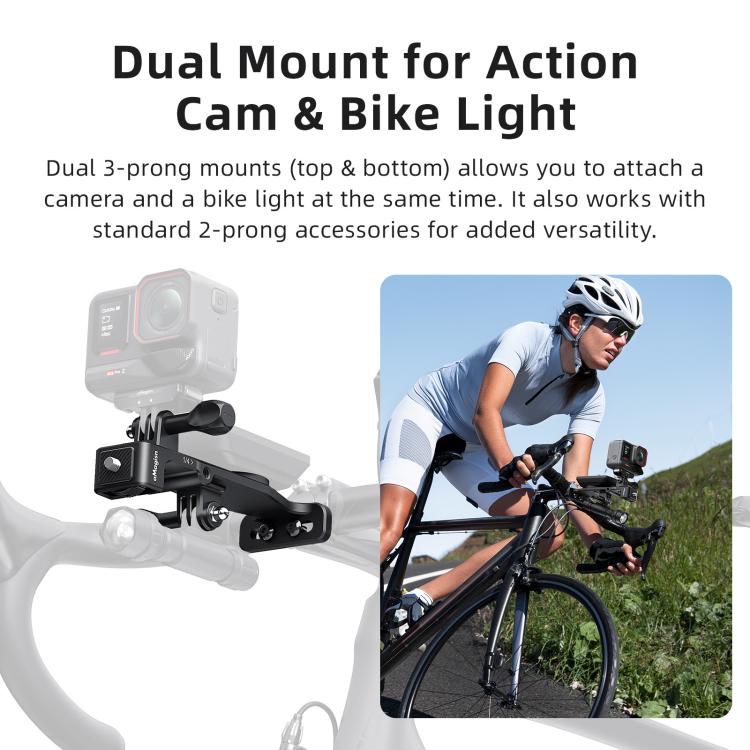Action Camera Speedometer Cycling Mount, aMagisn BR01 Independent Handlebars, aMagisn BR02 Integrated Handlebars
