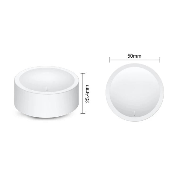Zigbee Knob Button Scene Switch Magnetic Adhesive Free Placement Scene Dimming, Compatible With Home Assistant, ZG-101ZD