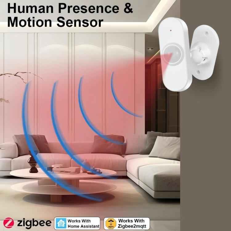 PIR+Light Sensor+Temperature/Humidity+USB Human Presence Sensor Zigbee Low-Power Temperature/Humidity Light Sensor, ZG-204ZH With 24GHz Millimeter Wave, ZG-204ZQ
