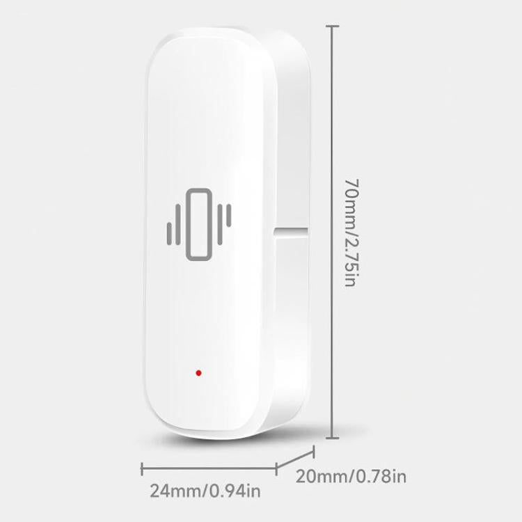 Smart Zigbee Vibration Motion Sensor App Control Security Protection Motion Shock Alarm, ZG-103ZL
