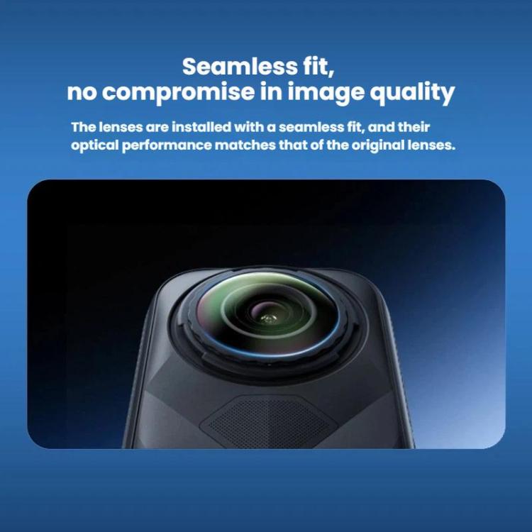 For Insta360 X5 Replacement Lens Kit With Tools For Easy Lens Change And Protection