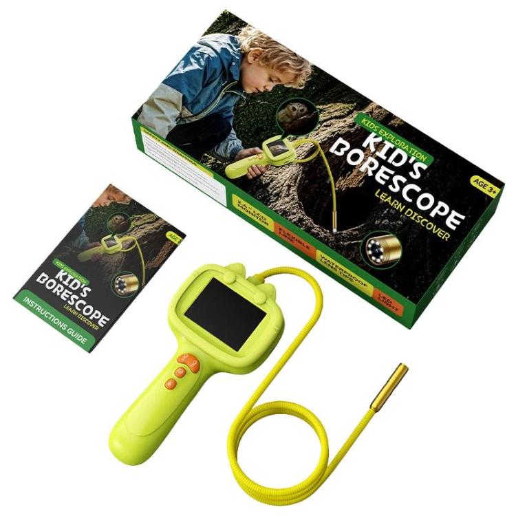 IP67 Waterproof Portable Endoscope 2.4 Inch Screen Student Magnifying Glass For Nature Exploration, G21