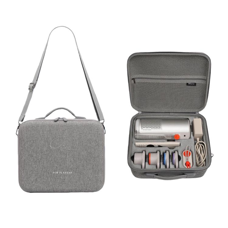 For XGIMI Play 6/6e Projector BKANO Hard Shell Carrying Case Portable Shoulder Bag With Handle